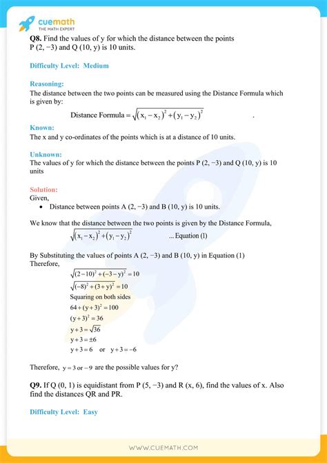 Class 10 Maths Chapter 7 Exercise 7.2 的图像结果