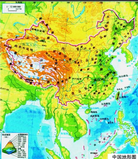 中国的山脉地形图_word文档在线阅读与下载_无忧文档