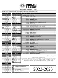 Indian Prairie Community Unit School District 204 School ... | Indian ...