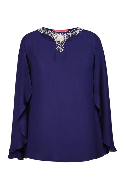 Starry Night Cape Top – Jasminum