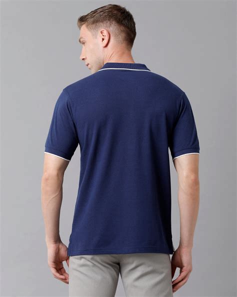 Classic polo Men's Orange Smart Double Pique Polo Half Sleeve Authentic ...