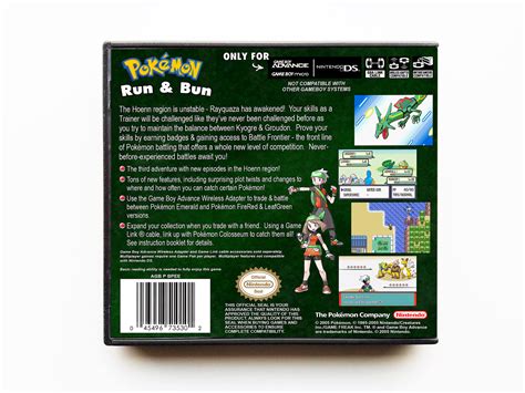 Pokemon Emerald Run and Bun (Gameboy Advance GBA) Custom Fan made Hack ...