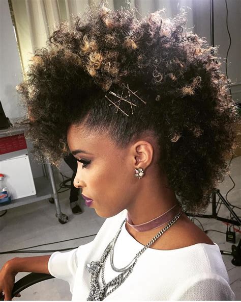 @moknowshair 💜 | Mohawk hairstyles, Braided mohawk hairstyles, Natural ...