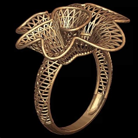 3D Model Ring Design 32 Piece Womens Style - Fashion Accessory