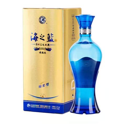 洋河蓝色经典 海之蓝 42度 整箱装白酒 375ml*6瓶（内含3个礼袋） 口感绵柔浓香型-中国中铁网上商城