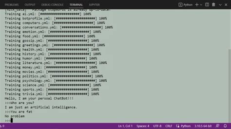 Image result for Chatterbot Program in Python Using Tkinter