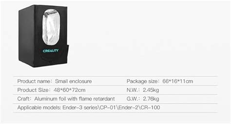 WOL 3D 3D Printer Enclosure Small : Safe, Quick and Easy Installation ...