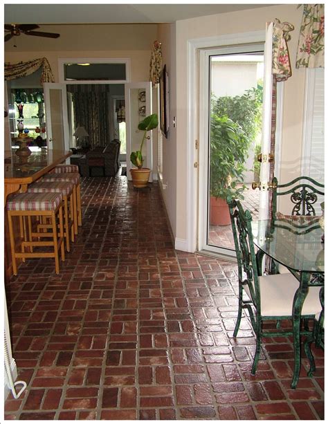 Interior Brick Flooring