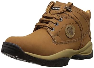 Buy Red Chief Men's Rust Leather Boots 5-UK at Amazon.in