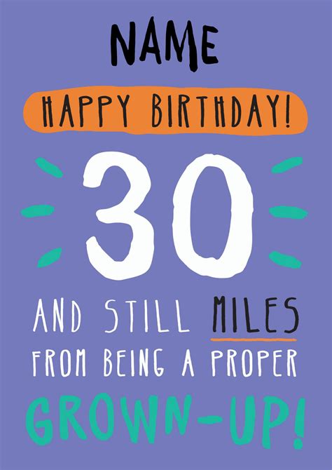 Birthday 30th Quotes Taylor Swift Happy 30th Birthday Card