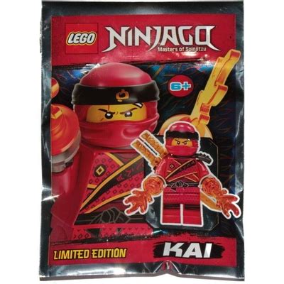 Booster Bricks Lego Ninjago Rare Limited Edition Kai Minifigure - India ...