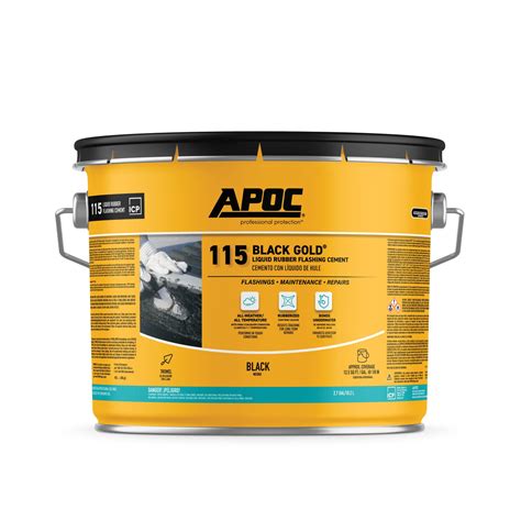 APOC® 115 Black Gold® Liquid Rubber Flashing Cement