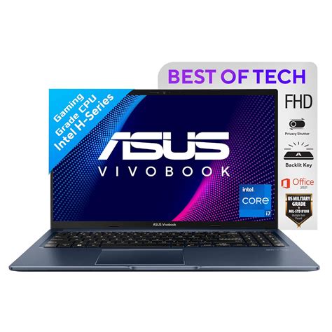 ASUS Vivobook 15, Intel Core i7-12650H 12th Gen, 15.6" (39.62 cm) FHD ...