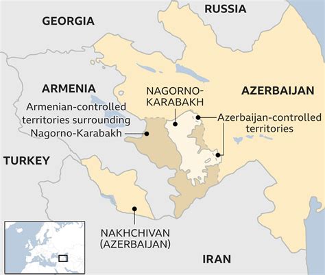 Nagorno Karabakh Map - Nagorno Karabakh