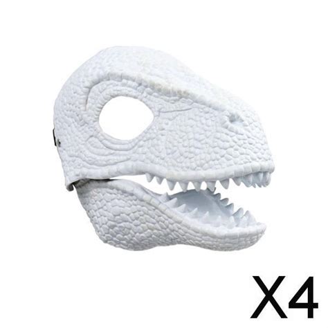 ⚡️Buy 4xDinosaur Dino Mask Halloween Easter Costume Cosplay Birthday ...