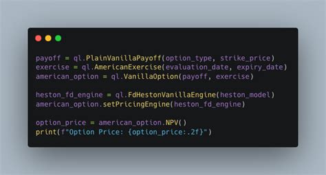 Image result for QuantLib Examples