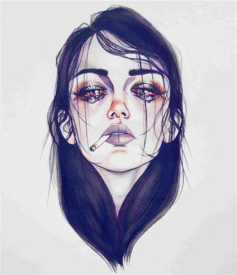 Tumblr Girl Drawing at PaintingValley.com | Explore collection of Tumblr Girl Drawing