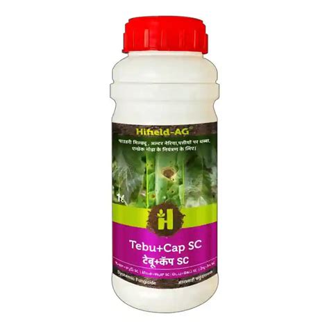 Hifield Tebu+ Cap SC (Tebuconazole 6.7% + Captan 26.9% SC) Fungicide ...