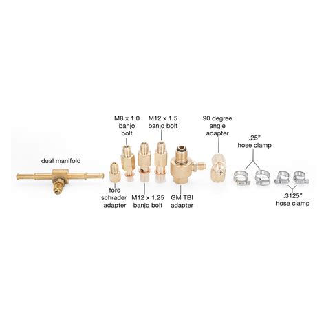 Buy OEMTOOLS 27167 Fuel Pressure Test Kit, Fuel Pressure Gauge, Fuel ...