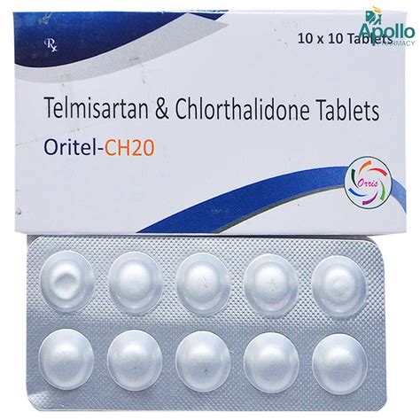ORITEL CH20 TABLET 10'S Price, Uses, Side Effects, Composition - Apollo ...