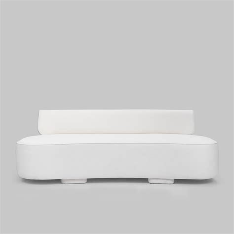 Blanc Verve Curvilinear Sofa – Bareeki