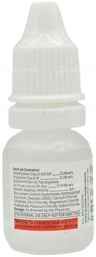 Flogel Hydra Eye Drop 10 Ml - Uses, Side Effects, Dosage, Price | Truemeds