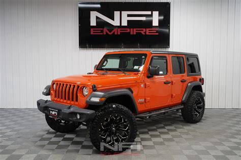 Used 2019 Jeep Wrangler Unlimited Sport SUV 4D For Sale (Sold) | NFI Empire Stock #C3595