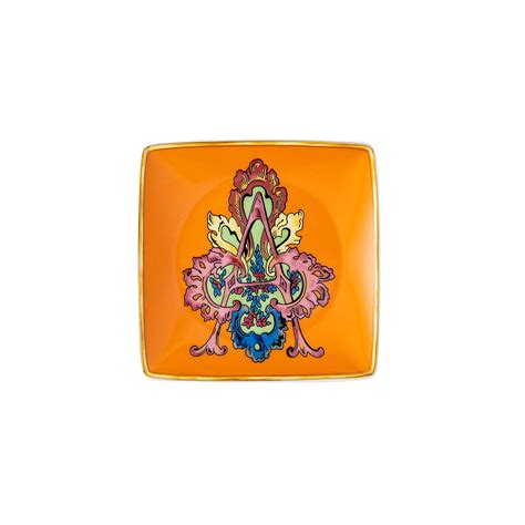 Rosenthal Versace Alphabet 6 Flat Square Cups