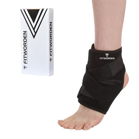 Buy FITWORDEN Ankle Support Compression Brace For Pain Relief, Ankle ...