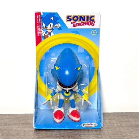Jakks Pacific Sonic The Hedgehog 2.5" Action Figure METAL SONIC ...