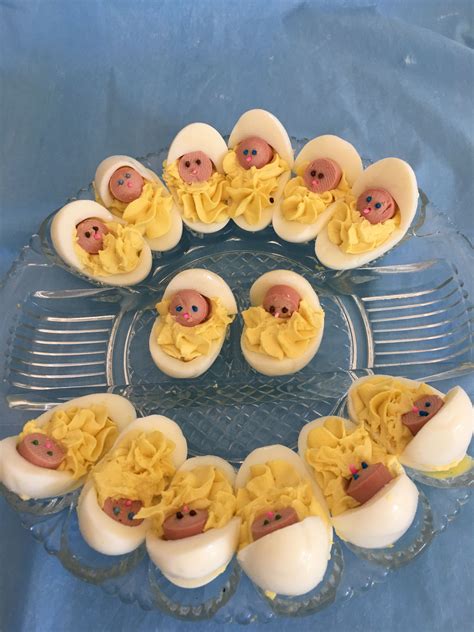 Baby Shower Food Color Eggs