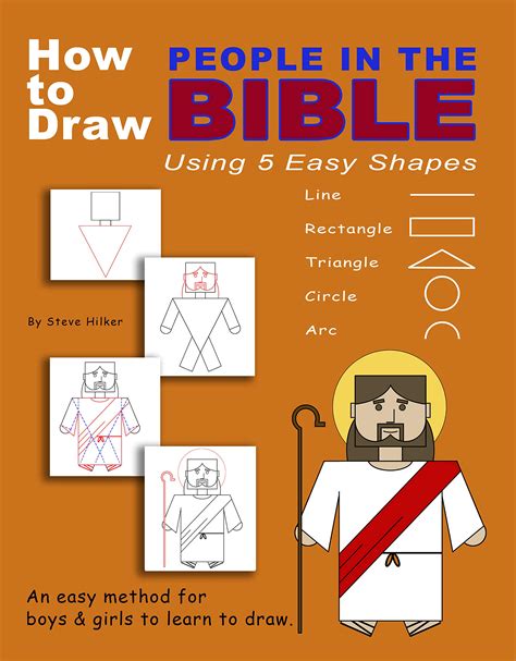 Buy How to Draw People in the Bible Using 5 Easy Shapes Online at ...