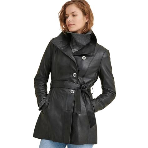 Butter Soft Leather coat - Comfortable Leather Coat for Women