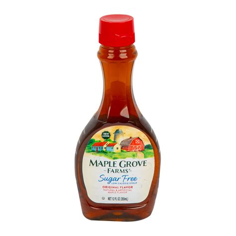 Maple Grove Farms Original Flavour Syrup Sugar Free 355 ml Online at ...