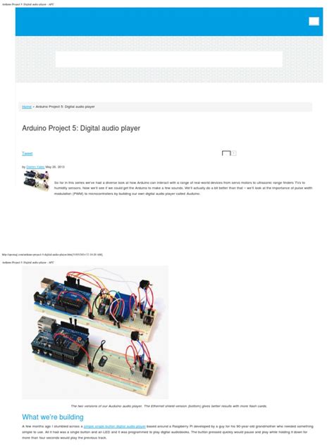 Image result for Arduino Digital Audio Processing