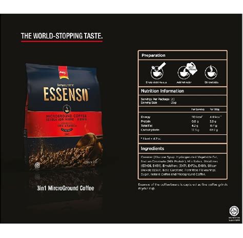 Super Coffee Essenso Microground coffee 2in1 & 3in1 India | Ubuy