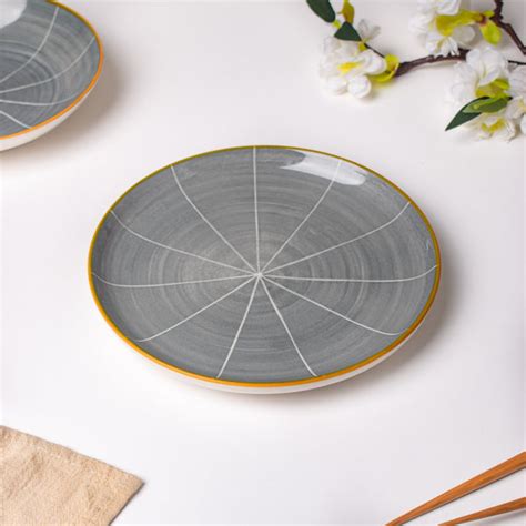 Willow Dark Grey 22 Piece Dinner Set For 6 Online - Premium Dinner Set ...