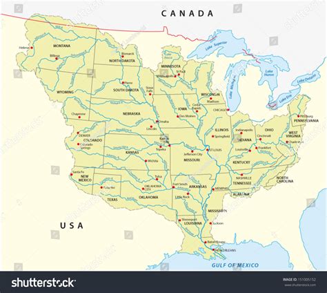 River Maps Of Mississippi
