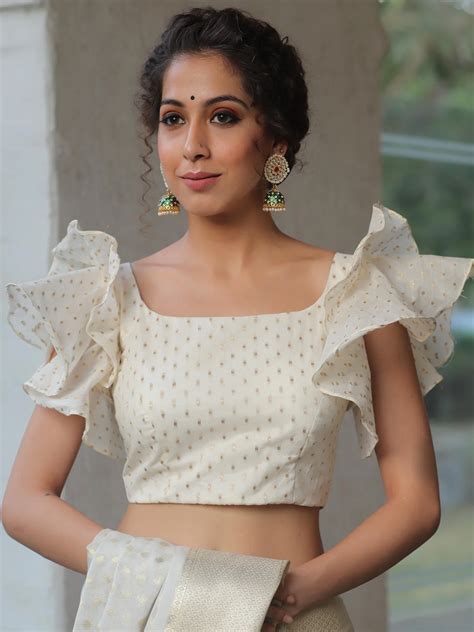 Elegant white blouses for wedding 60 photos - Vianawedding.com