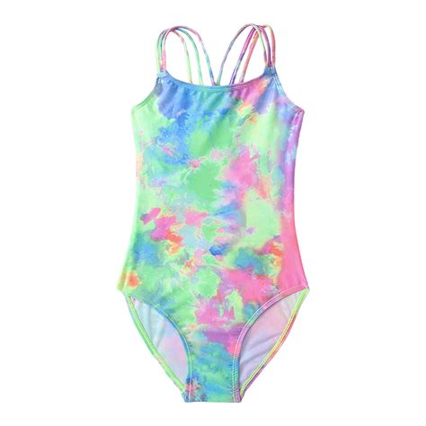 Bathing Suits for Teens Girls 1 PC Swimsuit Tween Girls Swimsuits for ...