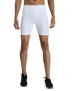 PUMA Solid Men White Sports Shorts - Buy PUMA Solid Men White Sports ...
