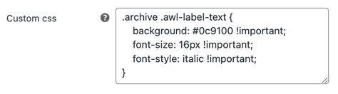 Label Style 的图像结果