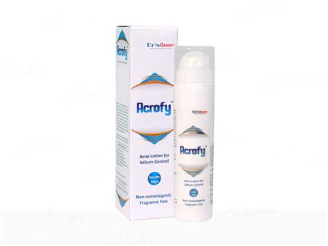 Buy Acrofy Acne Lotion for Sebum Control Online at Best Price | Clinikally