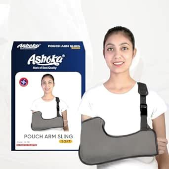 Buy Arm Sling for Shoulder Support – Adjustable Cotton Nylon Orthopedic ...