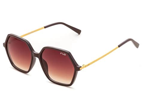 IRUS - HEXAGON | WOMEN - Shiny(Brown) – Ahuja Eye Care & Opticals