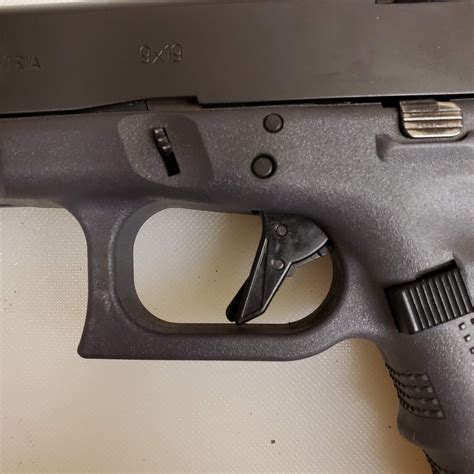 Glock Flat Face Polymer Trigger Upgrade Gen 1 2 3 4 17 19 26 Dagger Performance | eBay
