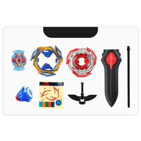 Buy Vybraa Platic Burst Spin Top Fight Gyro Toy Starter Launcher Tops ...