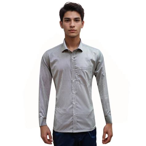 Charaghdin.com - Stripes Black Shirt