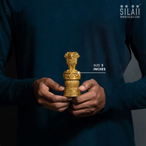 Ashoka Pillar Sculpture | National Emblem | SILAII