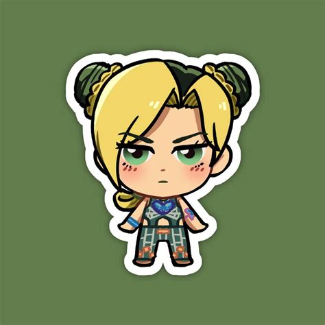 Jolyne Cujoh | Jojo's Bizarre Adventure Fan Art | Cute Anime Waterproof ...